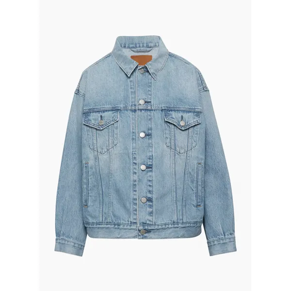 Shop High Quality Solid Color Denim Jacket | Casual Jeans Jacket Outerwear