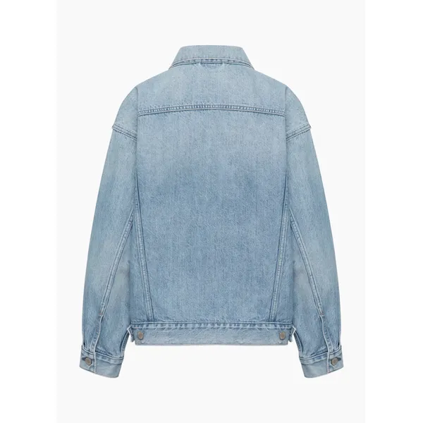 Shop High Quality Solid Color Denim Jacket | Casual Jeans Jacket Outerwear