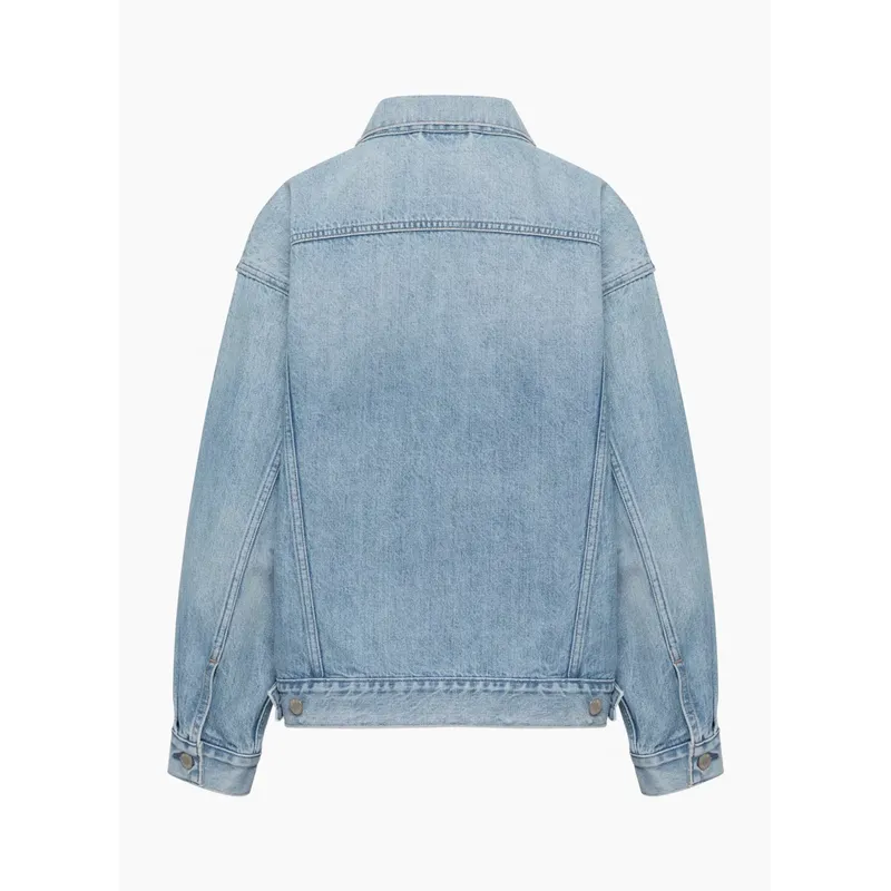 Shop High Quality Solid Color Denim Jacket | Casual Jeans Jacket Outerwear