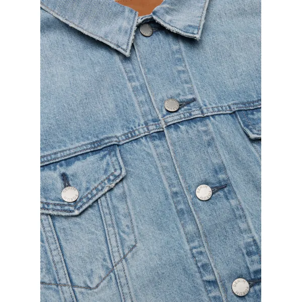 Shop High Quality Solid Color Denim Jacket | Casual Jeans Jacket Outerwear