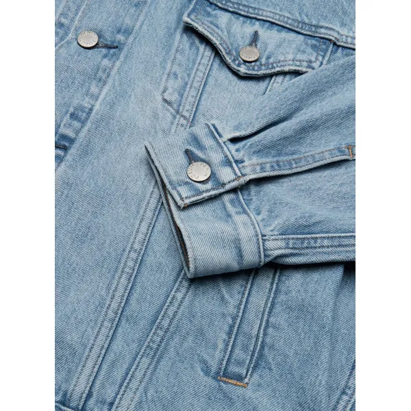 Shop High Quality Solid Color Denim Jacket | Casual Jeans Jacket Outerwear