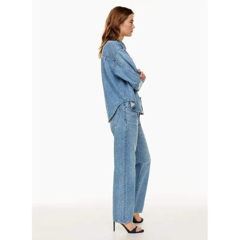 Shop Autumn Fashion Brand Printed Denim Jacket | European and American Style | Hip-Hop Inspired