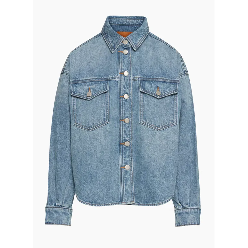 Shop Autumn Fashion Brand Printed Denim Jacket | European and American Style | Hip-Hop Inspired