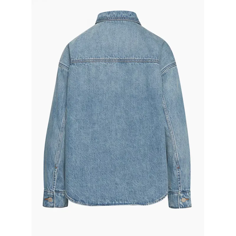 Shop Autumn Fashion Brand Printed Denim Jacket | European and American Style | Hip-Hop Inspired