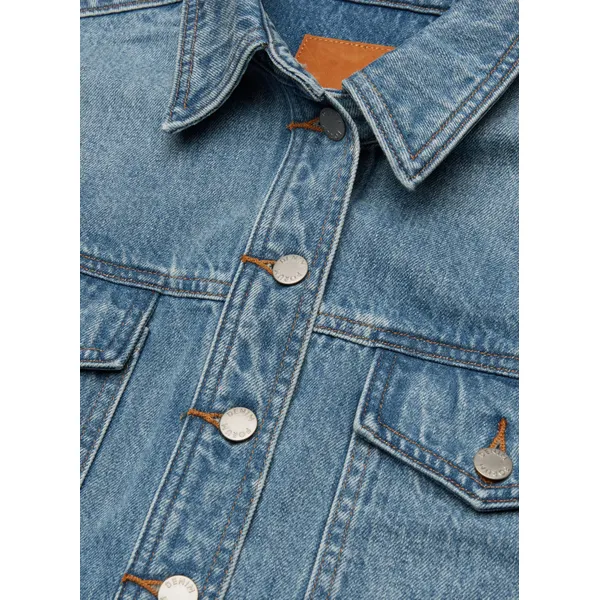 Shop Autumn Fashion Brand Printed Denim Jacket | European and American Style | Hip-Hop Inspired