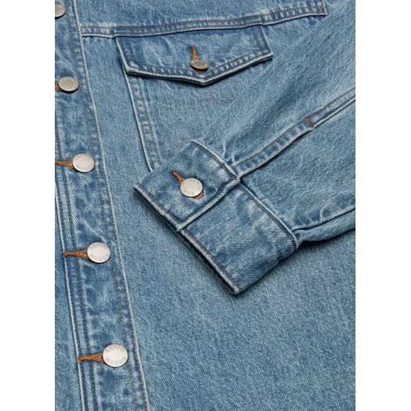 Shop Autumn Fashion Brand Printed Denim Jacket | European and American Style | Hip-Hop Inspired