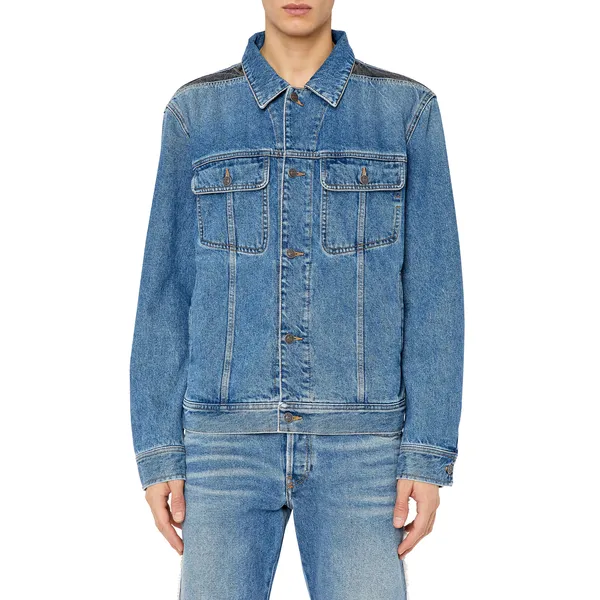 Shop Men’s Washed Denim Jacket | Stylish Outerwear for Men | Casual Fashion Essential