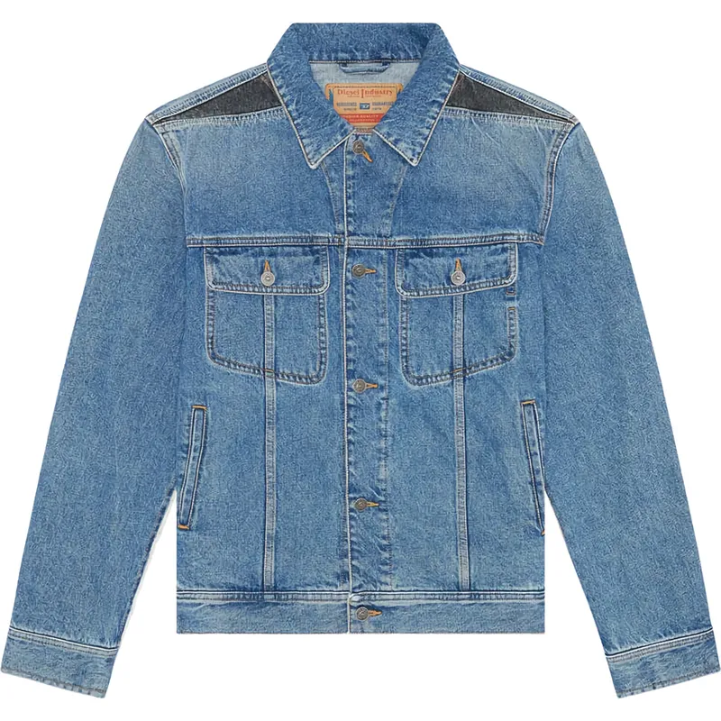 Shop Men’s Washed Denim Jacket | Stylish Outerwear for Men | Casual Fashion Essential