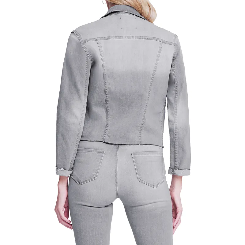 Shop Women’s Denim Gray Coat & Jacket | Stylish Outerwear for a Trendy Look