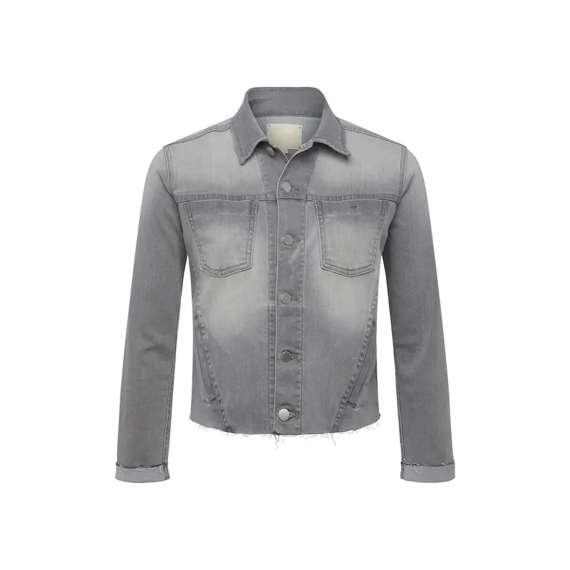 Shop Women’s Denim Gray Coat & Jacket | Stylish Outerwear for a Trendy Look