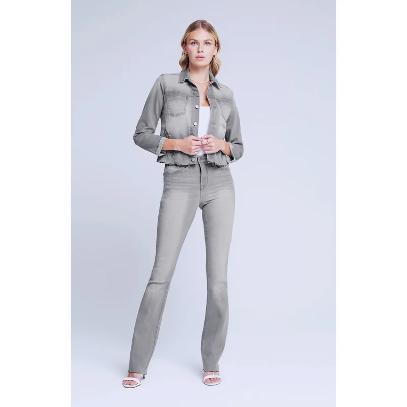 Shop Women’s Denim Gray Coat & Jacket | Stylish Outerwear for a Trendy Look