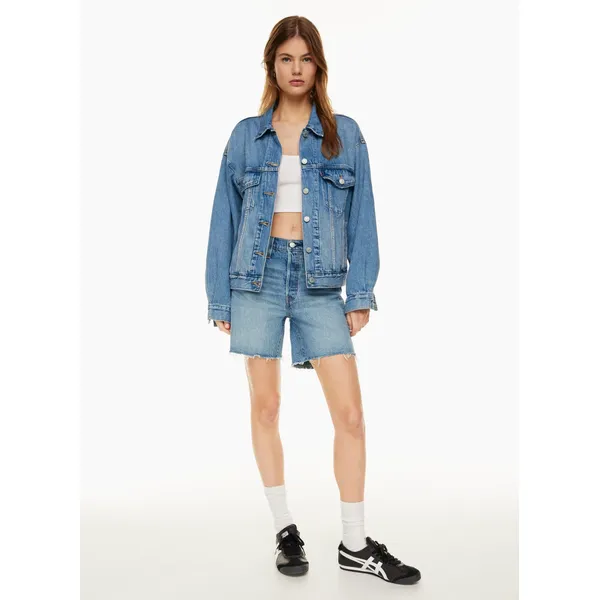 Shop Blue Denim Oversized Jacket | Trendy and Comfortable Outerwear