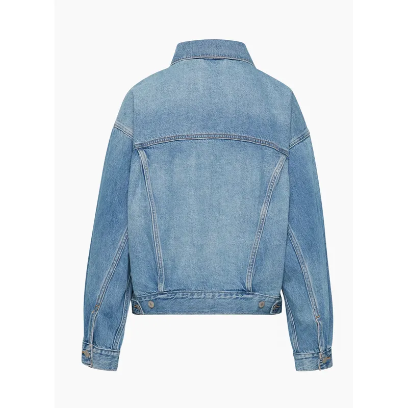 Shop Blue Denim Oversized Jacket | Trendy and Comfortable Outerwear