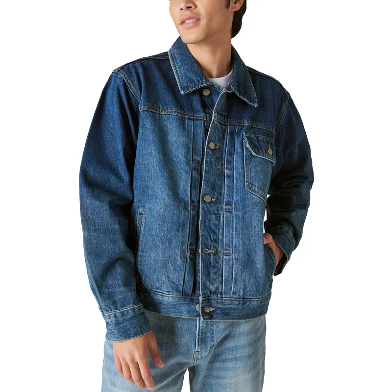Shop Men’s Lucky Legend Denim Jacket | Stylish and Trendy Outerwear for Men