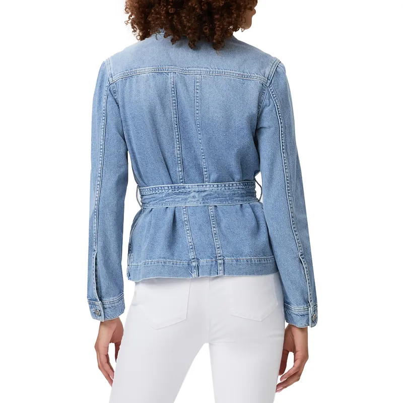 Shop Belted Oversized Denim Jacket | Trendy and Versatile Outerwear