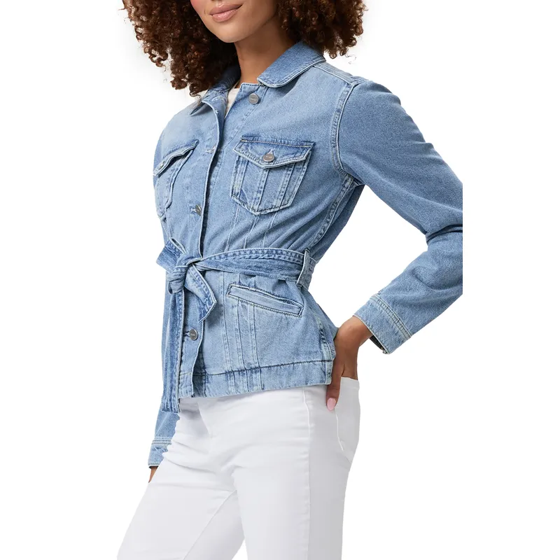 Shop Belted Oversized Denim Jacket | Trendy and Versatile Outerwear