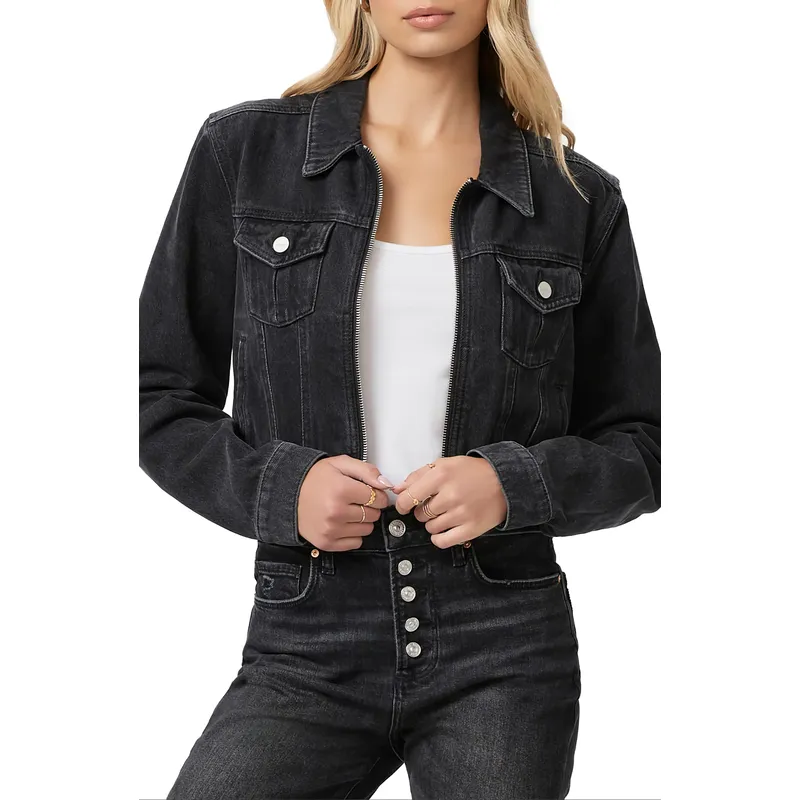 Shop Black Designer Denim Jacket | Stylish and High-Quality Outerwear