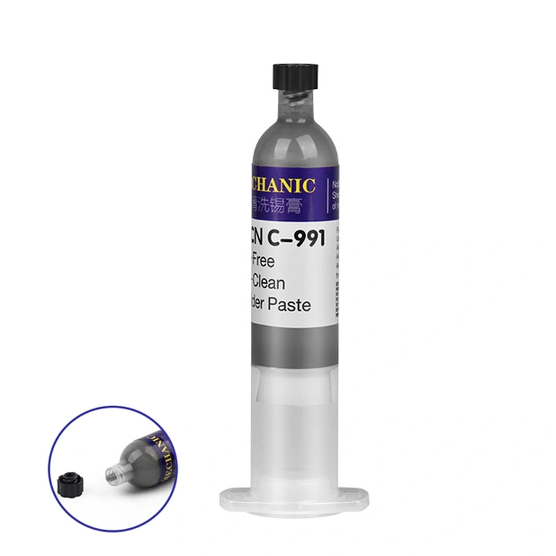 No-clean solder paste