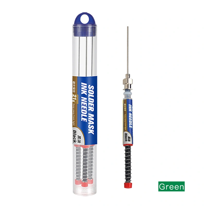 Precision solder mask ink