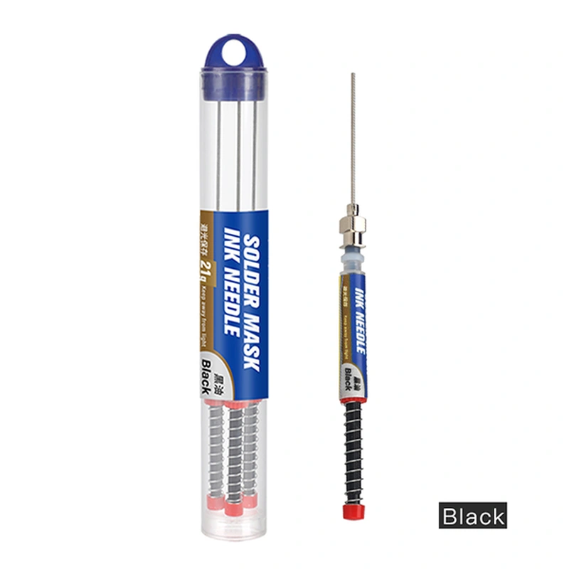 Precision solder mask ink