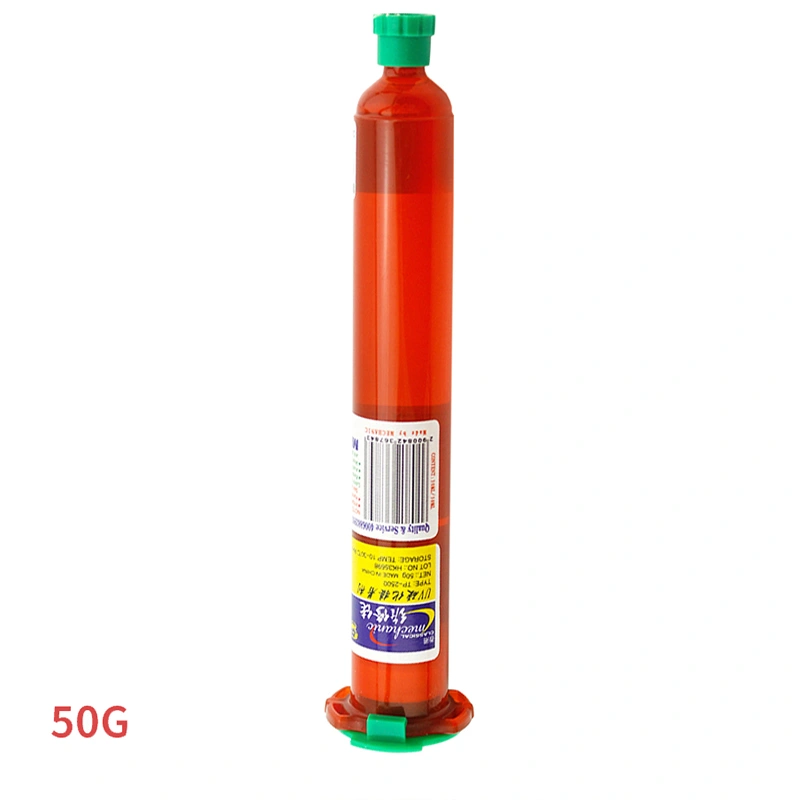 سائل ميكانيكي لاصق بصري واضح