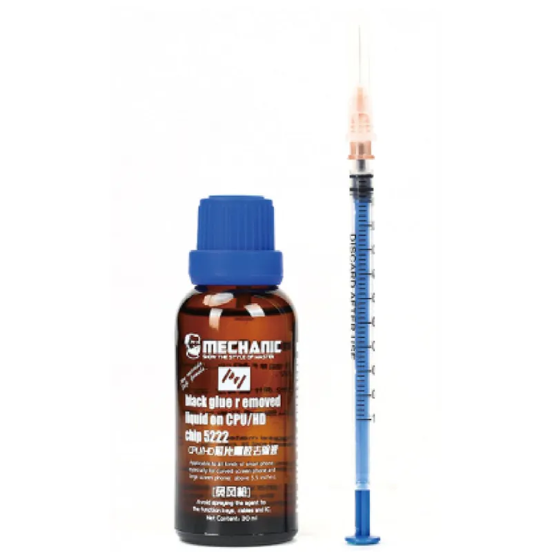 MECHANIC Removing Liquid for CPU/HD Chip Black Glue