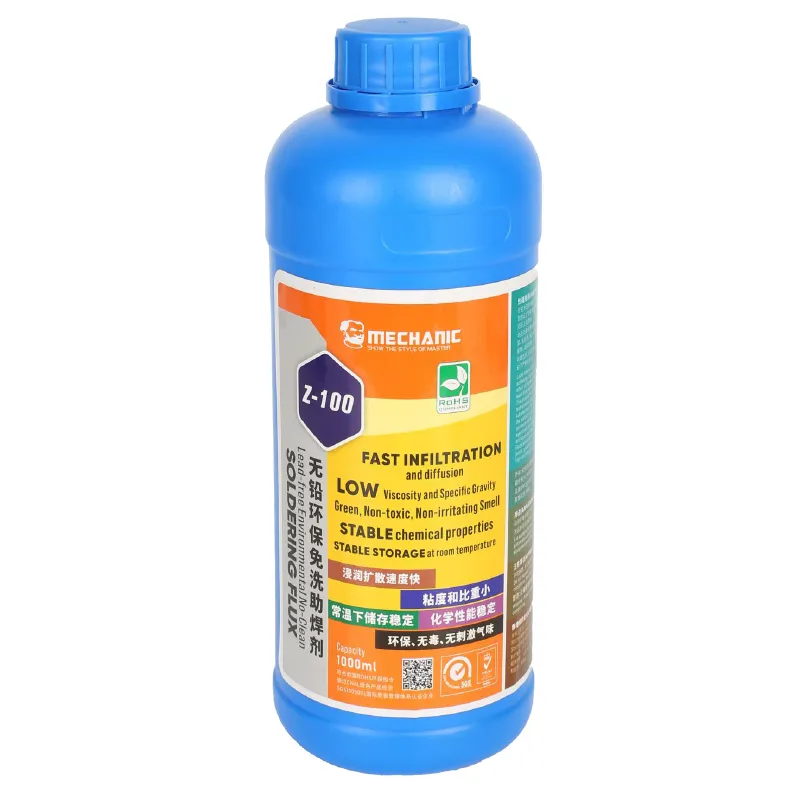 تدفق لحام غير نظيف وصديق للبيئة وخالي من الرصاص