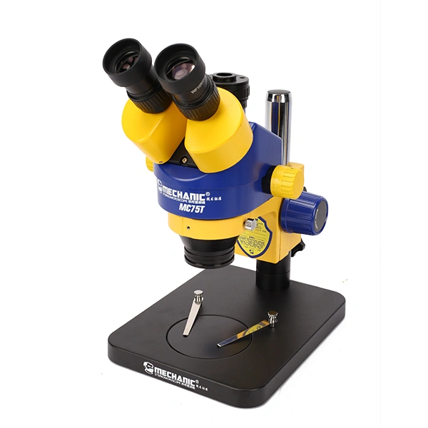 промышленный триокулярный стереомикроскоп
