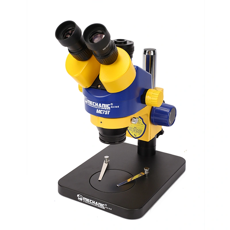 промышленный триокулярный стереомикроскоп