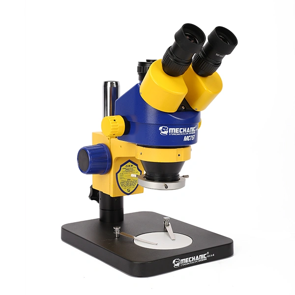 промышленный триокулярный стереомикроскоп