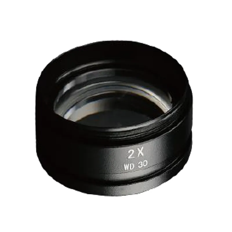 auxiliary objective of stereo microscope