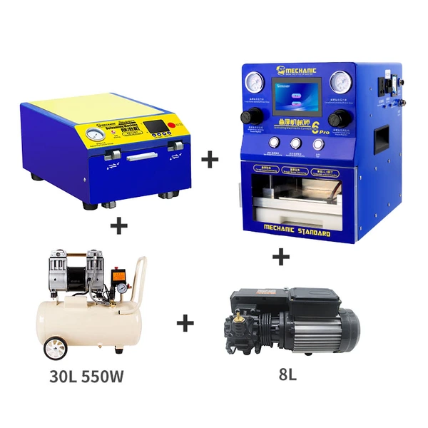 Edge screen lamination machine