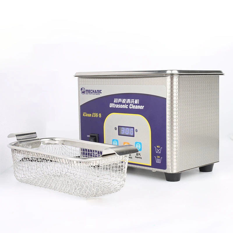 Mechanic iClean E08-B Ultrasonic Cleaner | 80W Large Capacity,