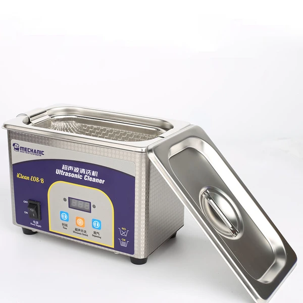 Mechanic iClean E08-B Ultrasonic Cleaner | 80W Large Capacity,