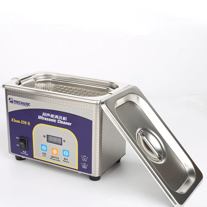 Mechanic iClean E08-B Ultrasonic Cleaner | 80W Large Capacity,