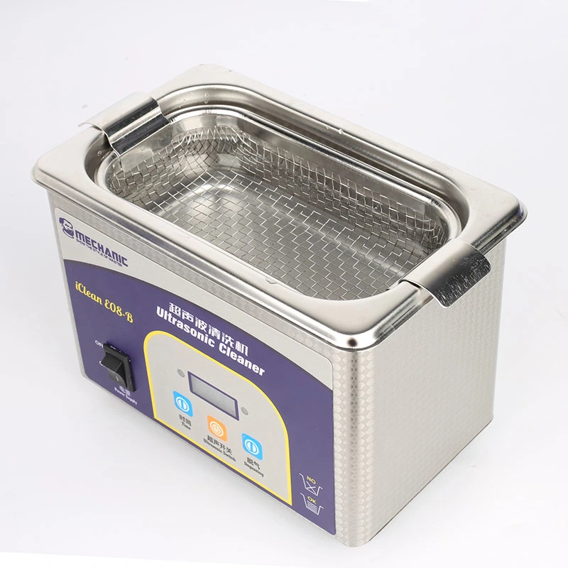 Mechanic iClean E08-B Ultrasonic Cleaner | 80W Large Capacity,
