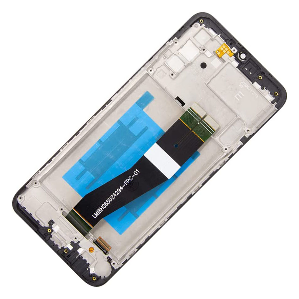 Samsung Galaxy A02S LCD Screen Replacement with Frame – Compatible with A025, A025F, A025M
