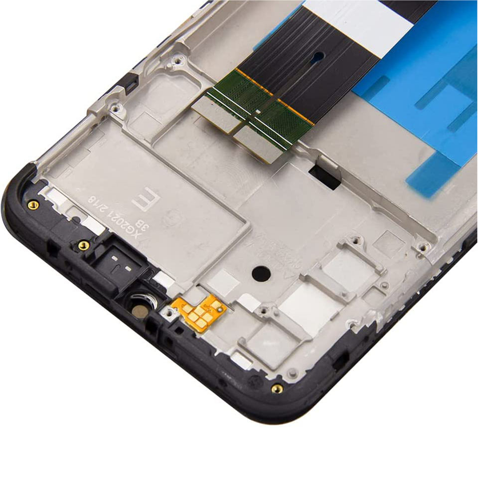 Samsung Galaxy A02S LCD Screen Replacement with Frame – Compatible with A025, A025F, A025M