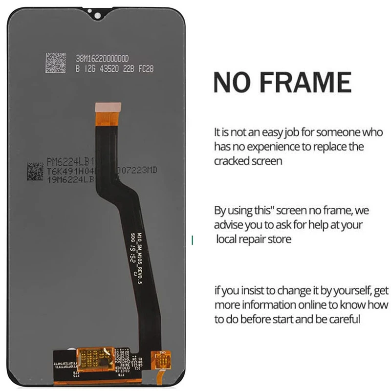 استبدال شاشة عرض LCD تعمل باللمس samsung galaxy a10