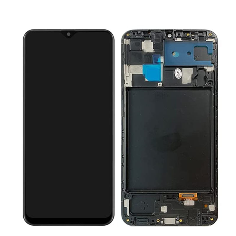 Screen Replacement LCD Display Touch Samsung Galaxy A20 with frame