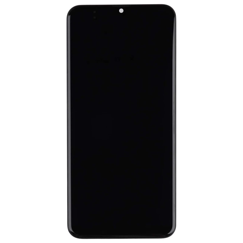 شاشة جديدة سوبر أوليد متوافقة مع سامسونج جالكسي a20 بإطار