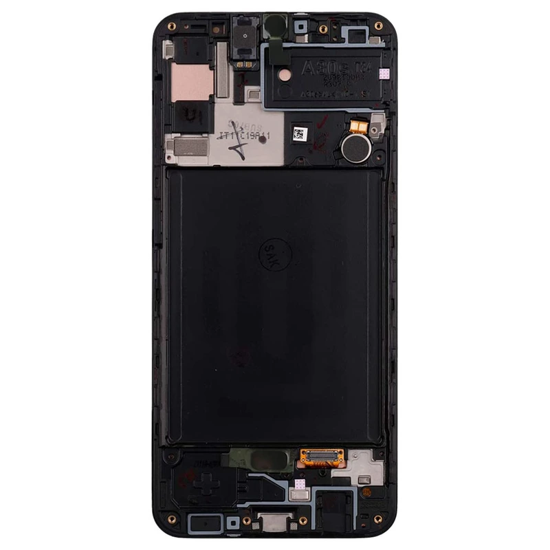 شاشة عرض LCD بديلة من amoled لهاتف samsung a30s بإطار