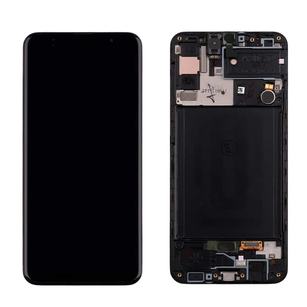 ЖК-дисплей для замены амолед-экрана для samsung a30s с рамкой