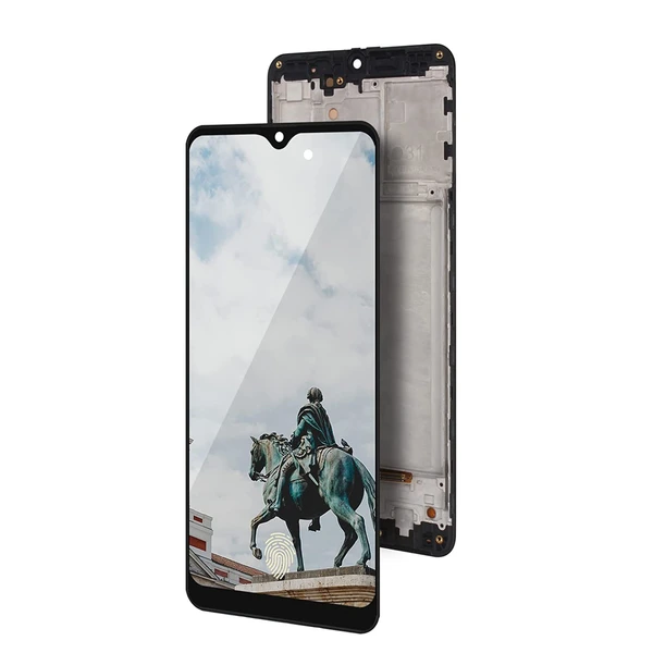 ЖК-дисплей для замены амолед-экрана для samsung a31 с рамкой