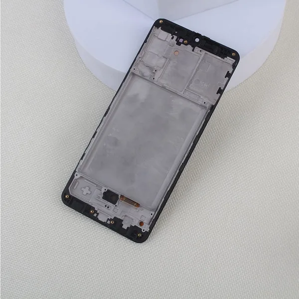 ЖК-дисплей для замены амолед-экрана для samsung a31 с рамкой