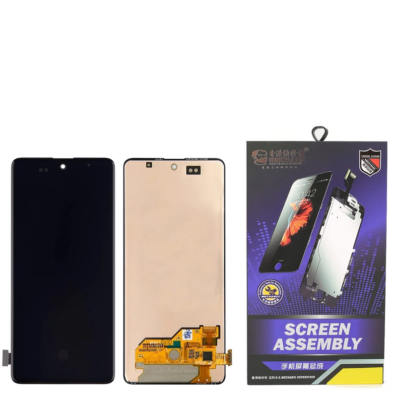 ЖК-дисплей с сенсорным экраном с рамкой для Samsung Galaxy A51