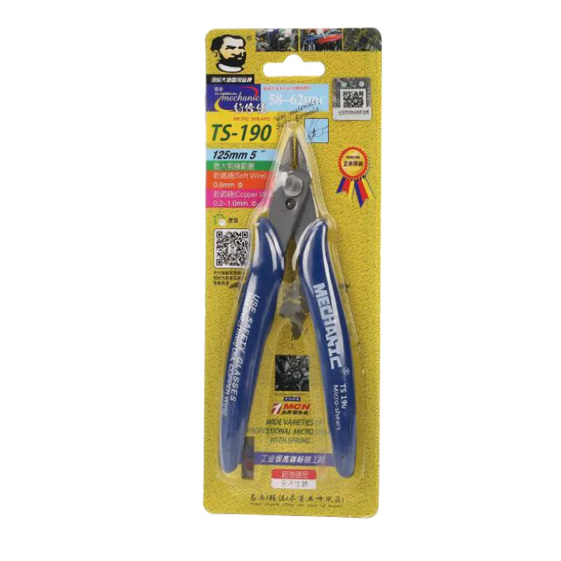 плоскогубцы с микроножницами