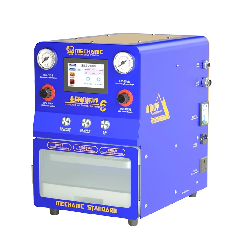 Edge screen lamination machine 