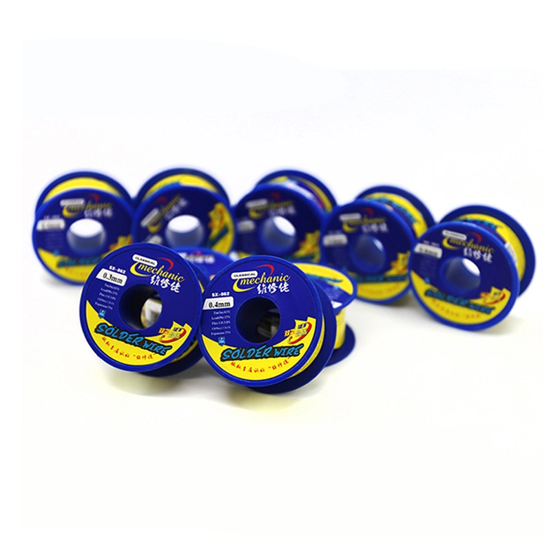 проволока для пайки с двойным канифольным отверстием