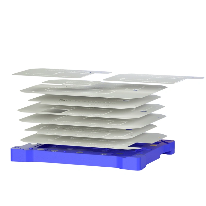 motherboard position and plan soldering paste platform